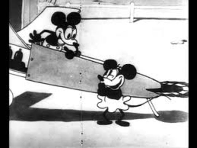 First Mickey Mouse Cartoon Made.