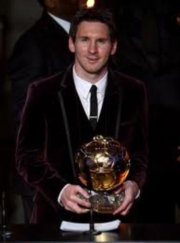 Gana su tercer Ballon D'or