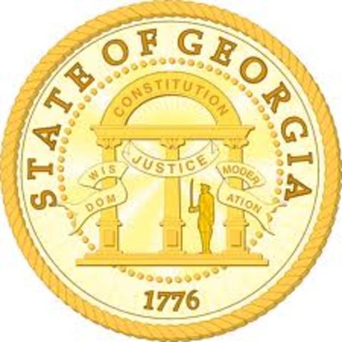 Took office as Governor of Georgia