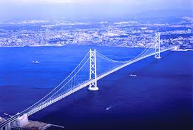 The Akashi Kaikyo Bridge