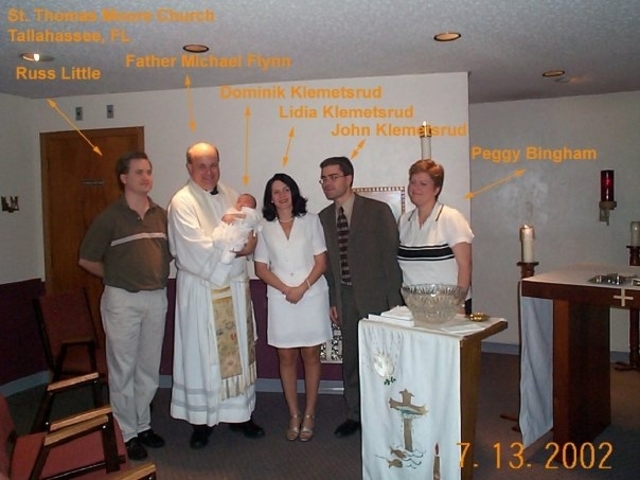 Dominik's Baptism