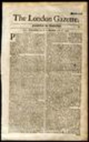 The First True Newspaper