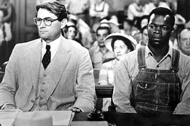 The trial of Tom Robinson.