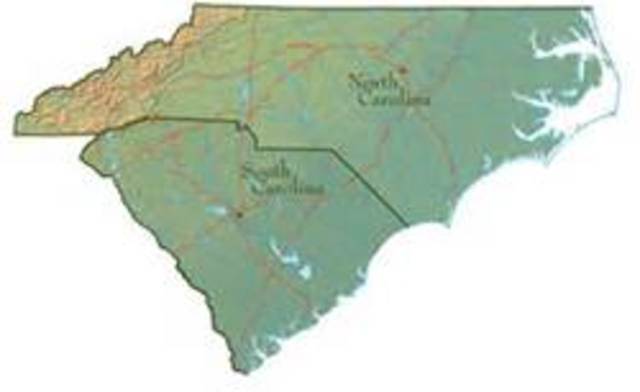 carolina it was founded by charles II reason it was found to help england control southerstern north america