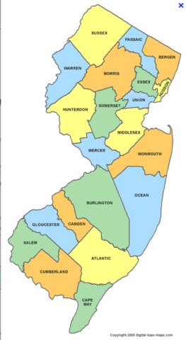 New Jesey was founed by John Berkeley and Geore Carteret to make money from thir colonies.