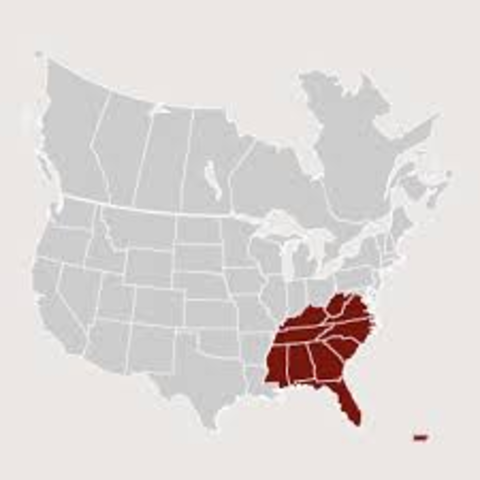 North Carolina was founded by King Charles the III and was founded to help England control southeastern North America