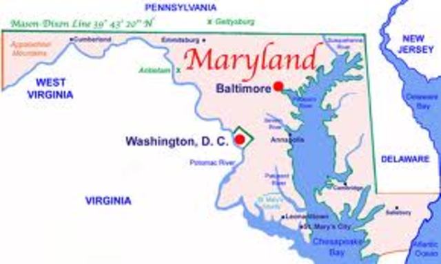 Maryland was founded by Cecilius Calvert because the Cathlics nedded a refuge