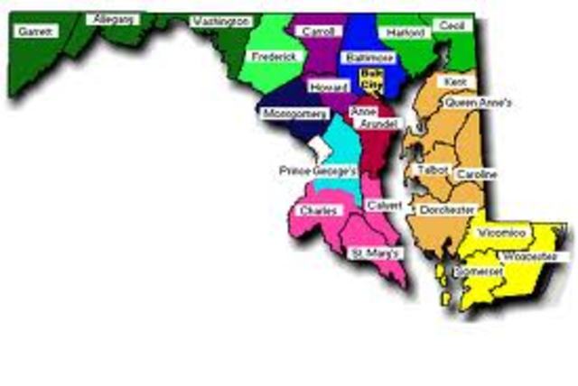 Maryland was founded by Cecilius Calvert ( Lord Baltimore ) because King Charles 1 gave him land