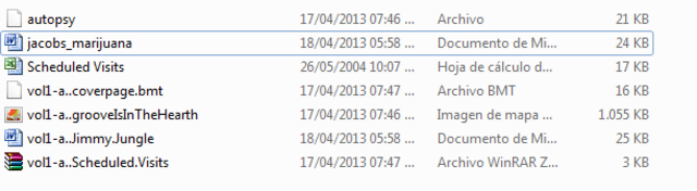 entrega de evidencia