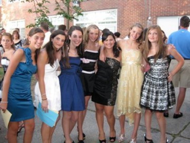 La graduación de octavo grado