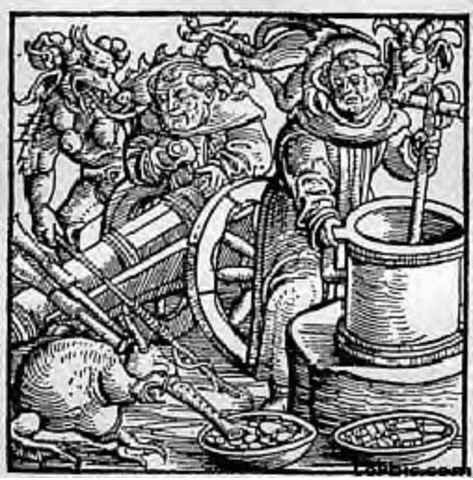 gunpowder arrived in europe