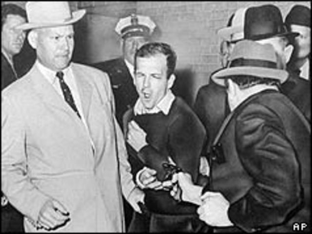 Jack Ruby shot Lee Oswald