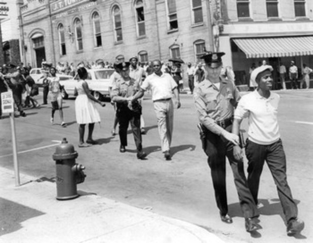 Civil Rights Leaders Protested in Birmingham, Alabama