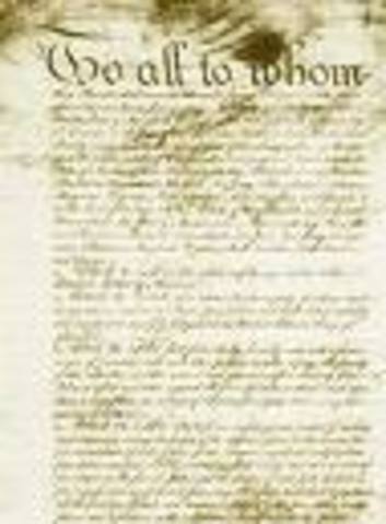 The Articles of Confederation passed