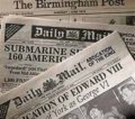 Sierra Leone prints thier first newspapers