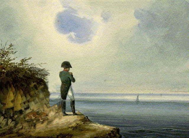Napoleon Sent Into Exile on St. Helena
