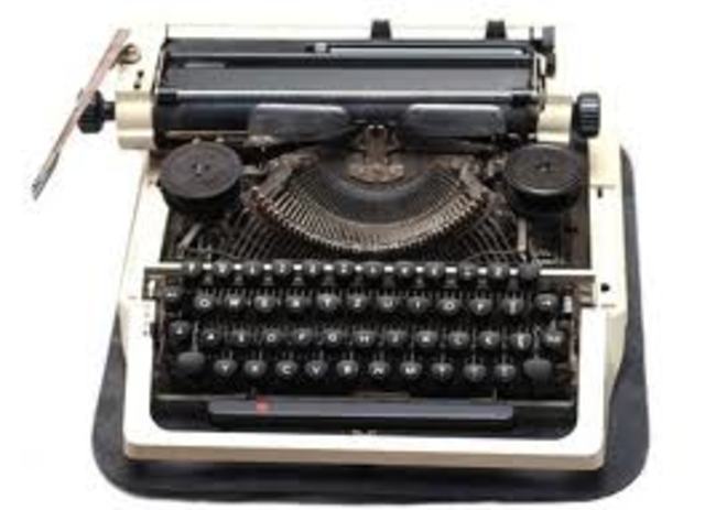 typwritter,invented by Christopher Latham Sholes