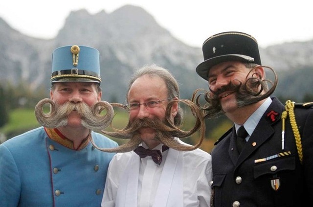 Austria has mustaches?