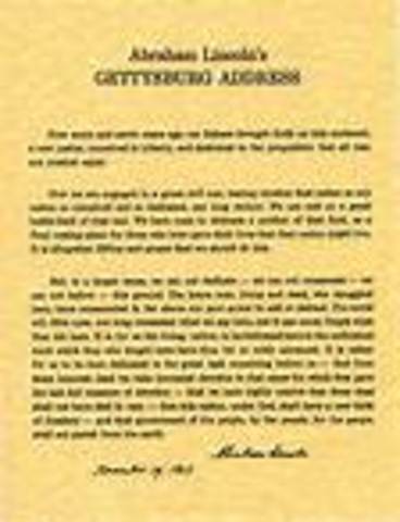 Gettysburg Address