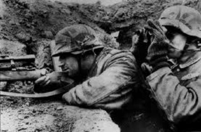 Comienzo de la segunda guerra mundial