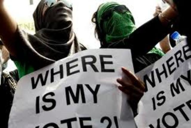 Demand for Right to Vote