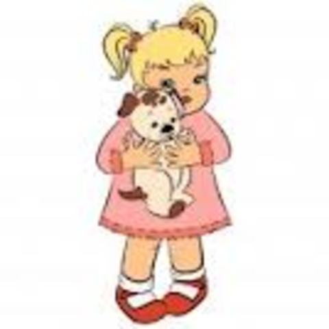 Tengo cinco años de edad.