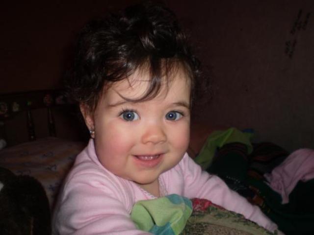 El dia que mi sobrina cumplio un ano .