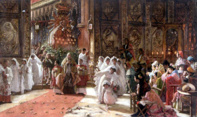 cuando ise la primera comunion