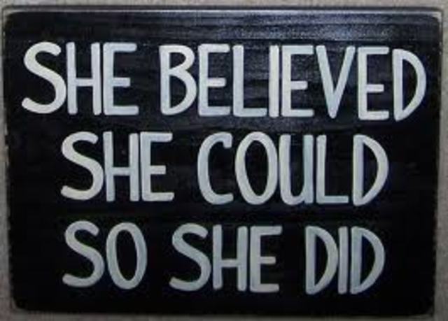 very first performance on my own