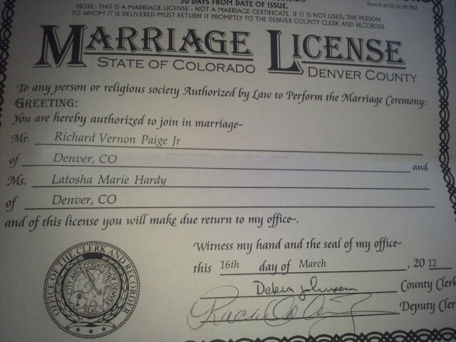 my parents got married