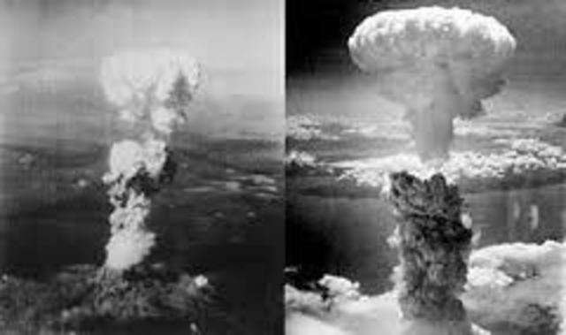 America Drops Atomis Bomb on Hiroshima & Nagasaki