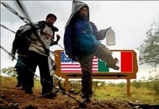 Massive migration of Mexicans