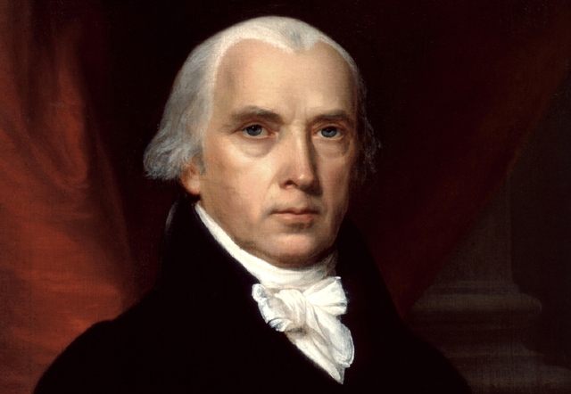 James Madison is born