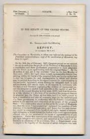 1st Constitution Written