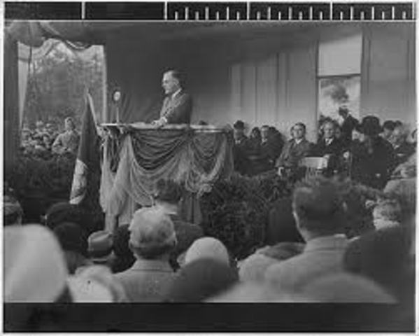 FDR runs for Govenor.