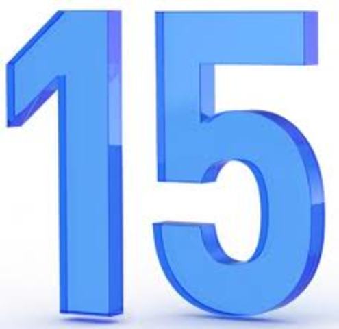 Yo tenía quince años