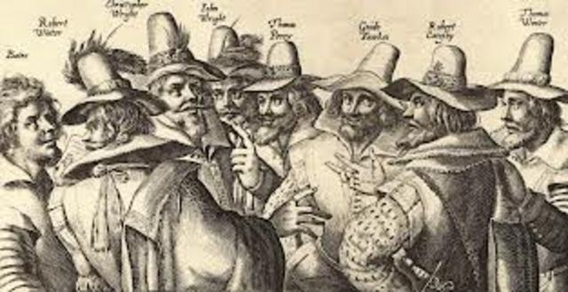Gunpowder Plot; Captured/Hanged
