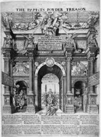 Gunpowder Plot;Arrive at Holbeach