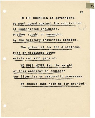 President Dwight D. Eisenhower's Farewell Address