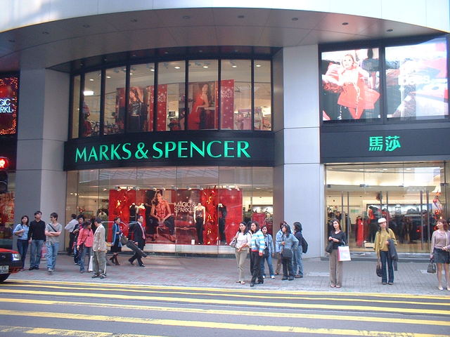 Marks and Spencer’s.