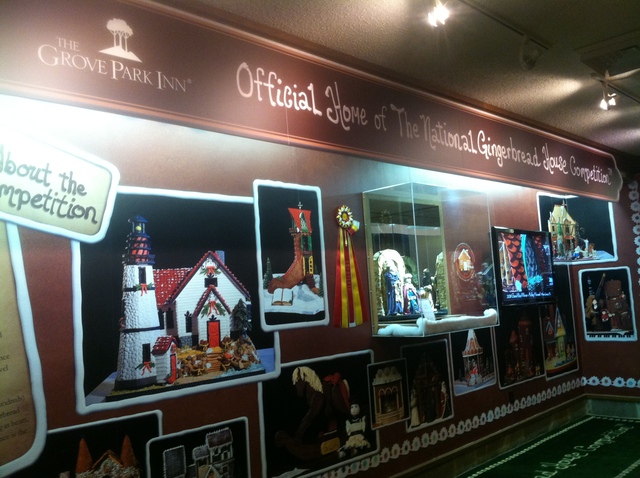 The Grove Park Inn begins The National Gingerbread House Competition