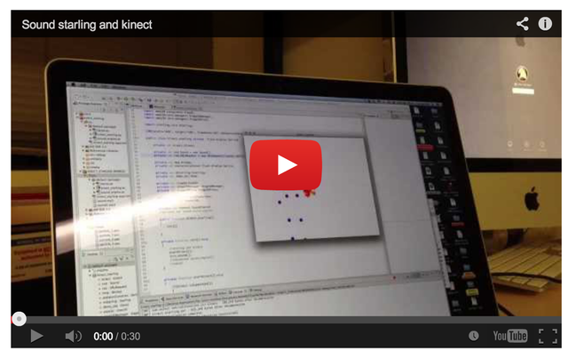 Using body to control sound