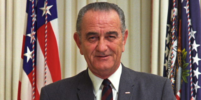 Lyndon B. Johnson elected president