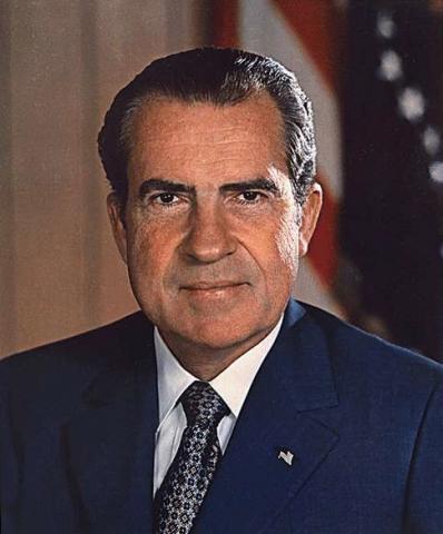 Nixon takes office