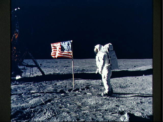 The First Man On The Moon