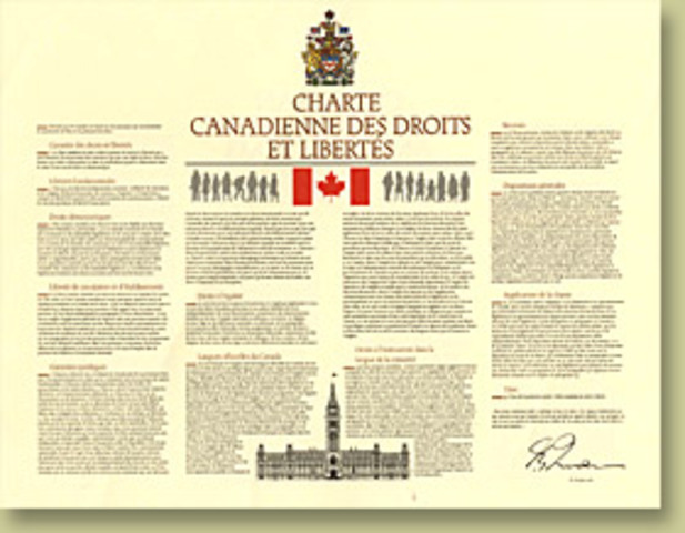 The Charter of Rights and Freedoms