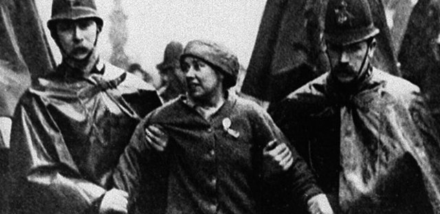 A procession of 400 women was formed