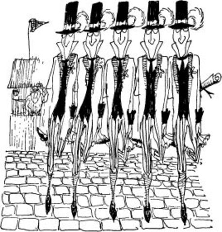 Milo and Tock meet the king's advisers