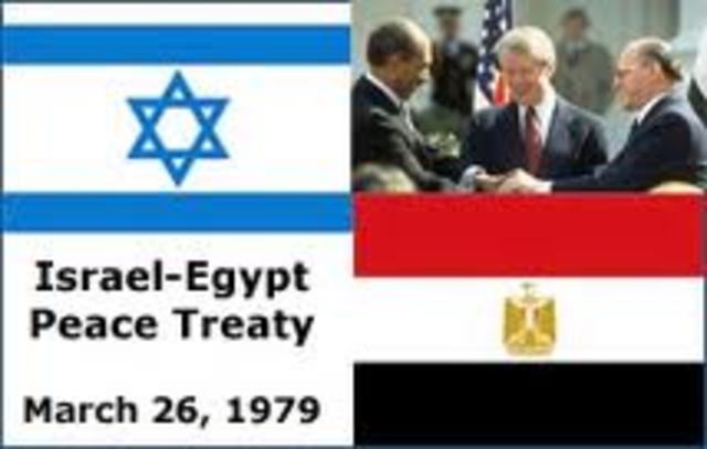 Isreal and Egypt Peace Treaty - Carter