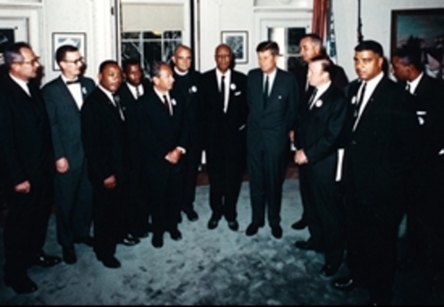 Kennedy more involved in Civil Rights